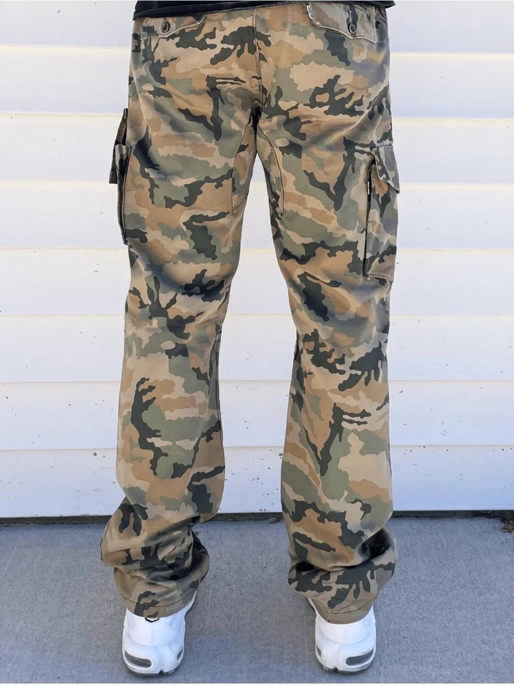 Levi's Men's Camo Cargo Pants in Green and Brown